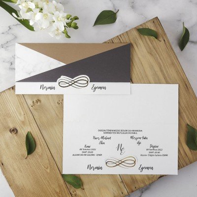 Düğün - Nişan Davetiyesi Eko Polen 40162